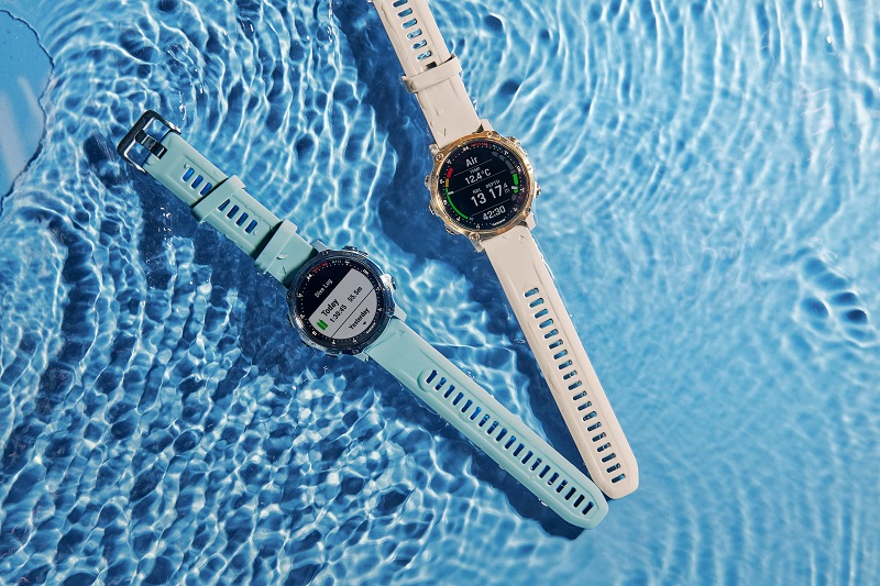 Garmin推出業界最輕巧「Descent Mk2S GPS潛水電腦錶」全機僅重60g,43mm錶徑搭配1.2吋陽光及水下清晰可讀的彩色螢幕
