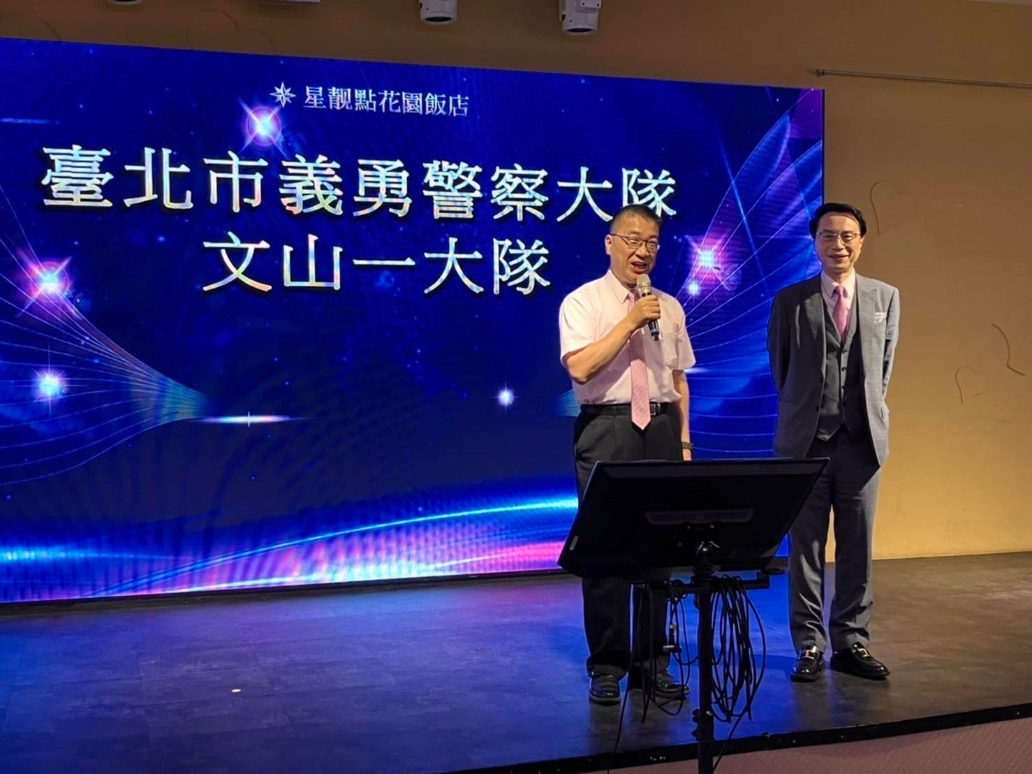 圖:內政部長徐國勇勉勵