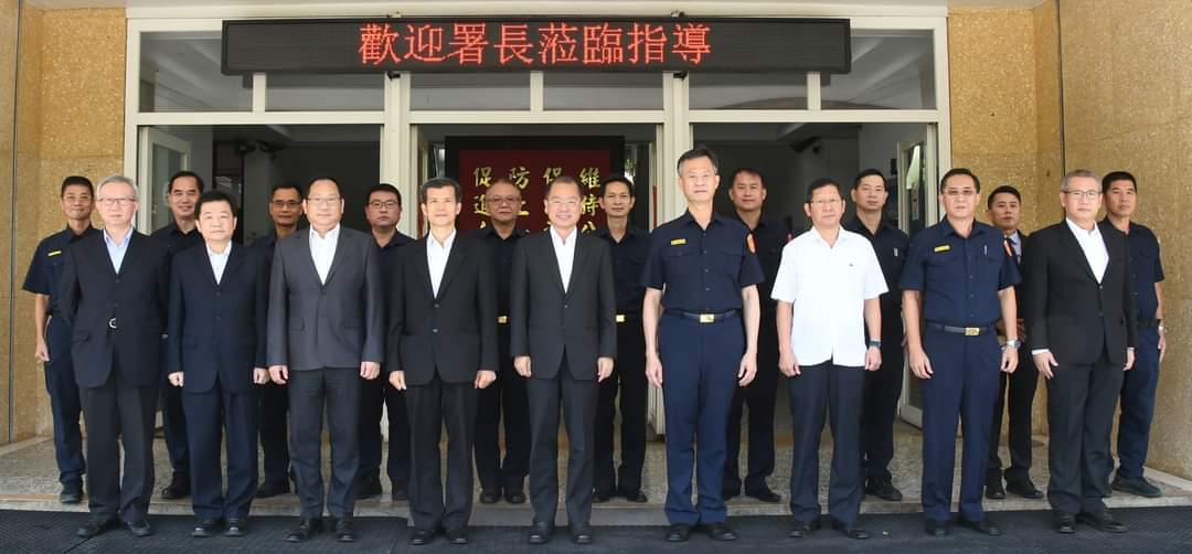 ▲內政部警政署長黃明昭蒞臨苗栗警局舉行座談,激勵同仁工作士氣 (圖/苗栗縣警察局 提供)