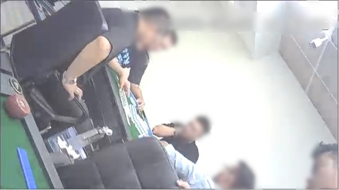 ▲「棋牌社」以合法掩飾非法,供不特定人麻將賭博抽頭牟利 (圖/台中市警察局 提供)